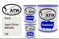 Preview: Ford, Ingot Silver Metallic, UX: 1L Lackdose + 1L Klarlack + 500ml Härter - Set, von ATW Autoteile West.